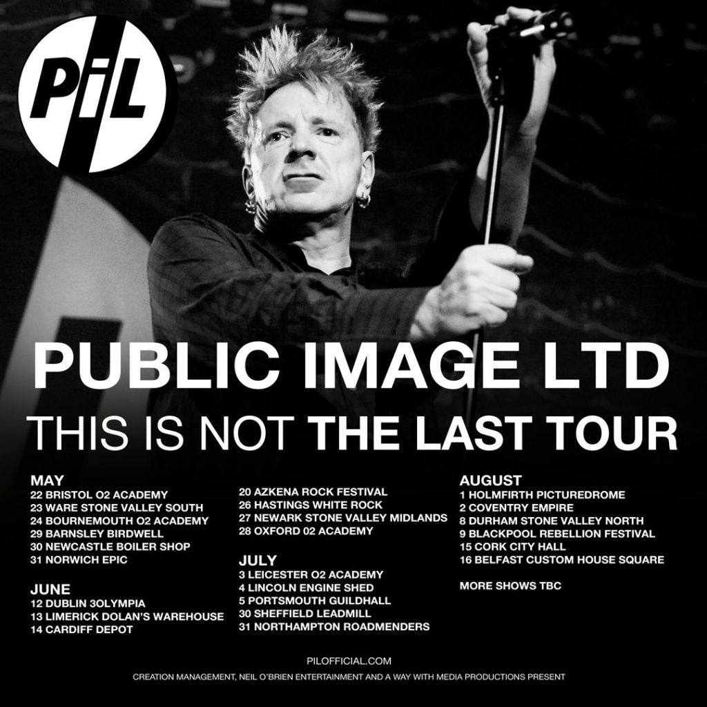 PiL 2025 This is Not The Last Tour