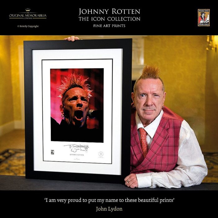 Original Memorabilia Company - John Lydon Print - PiL Washington