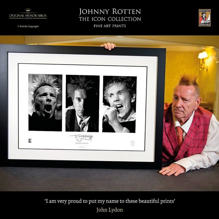 Original Memorabilia Company - John Lydon Print - PiL Various