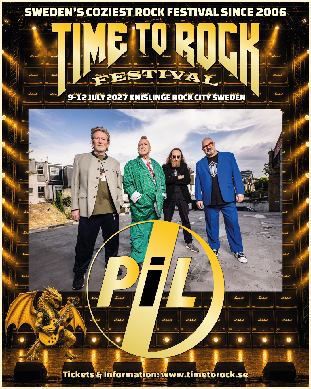 PiL Time To Rock Festival - July 2027