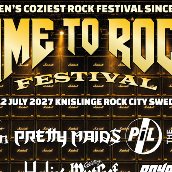 Time To Rock Festival, Sweden – July 2027